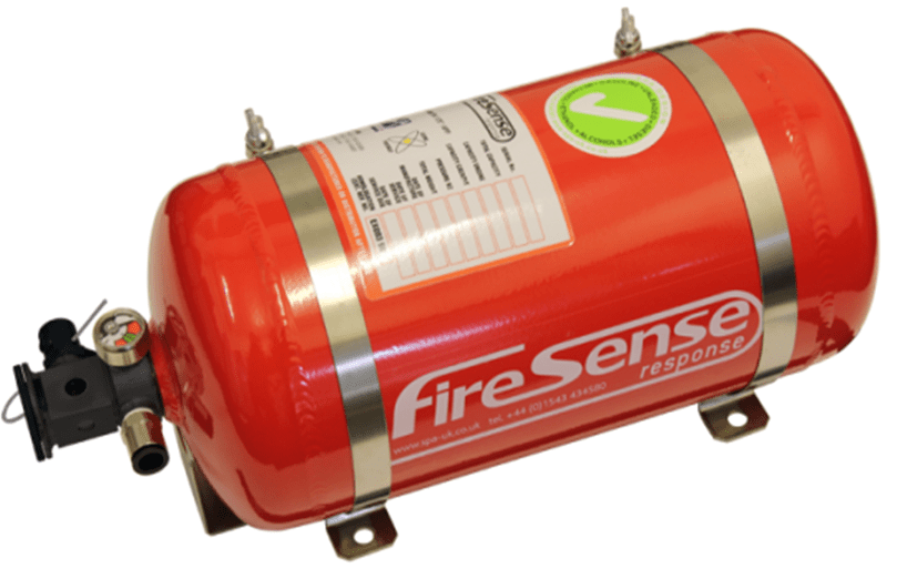 onboard fire suppression system